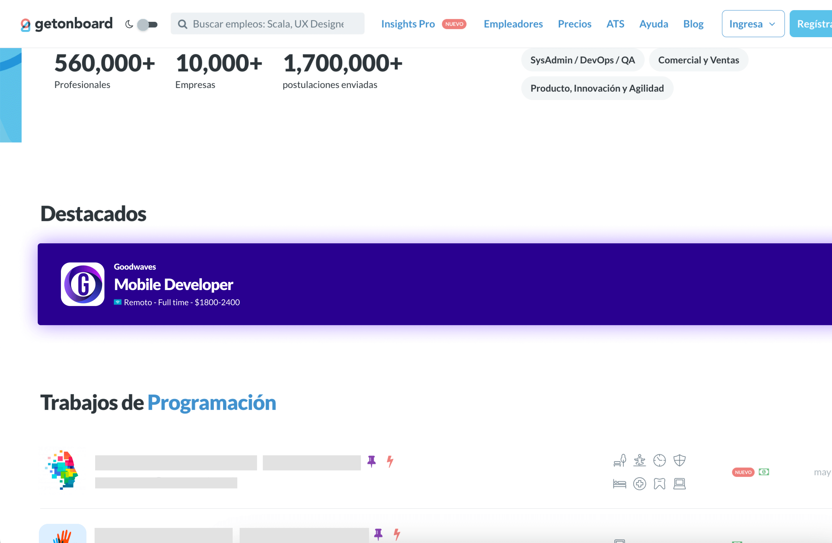 Boost: obtén candidatos más rápido